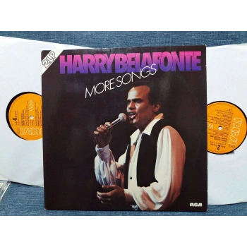 HARRY BELAFONTE MORE SONGS   2 LP