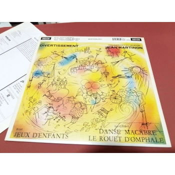 IBERT SAINT SAENS BIZET JEAN MARTINON