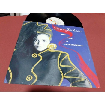 JANET JACKSON WHEN I THINK OF YOU MAXI LP