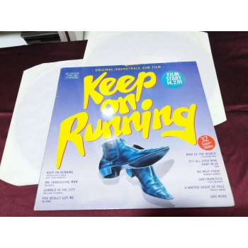 KEEP ON RUNNING FILM SOUNDTRACK    2 LP