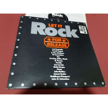 LET IT ROCK FOR RELEASE