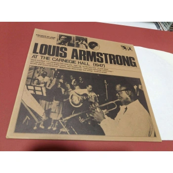 LOUIS ARMSTRONG AT THE CARNEGIE HALL