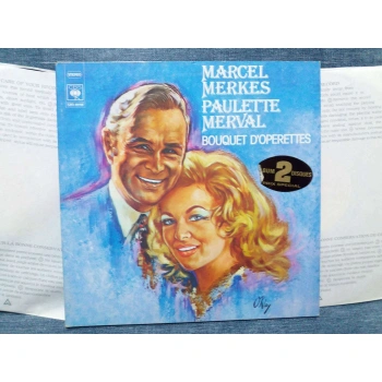 MARCEL MERKES PAULETTE MERVAL  2 LP