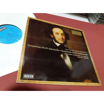 MENDELSSOHN  SYMPHONIE Nr.3 - 4  CLAUDIO ABBADO