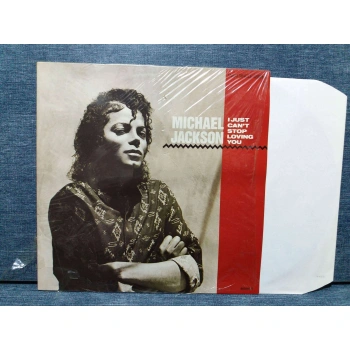 MICHAEL JACKSON I JUST CANT STOP LOVING YOU MAXI LP