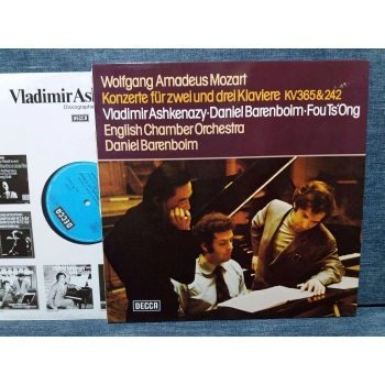 MOZART KLAVIER Nr.-2 - Nr.3  ASHKENAZY BARENBOIM