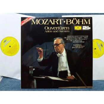 MOZART OVERTUREN ARIEN SZENEN KARL BÖHM    2 LP