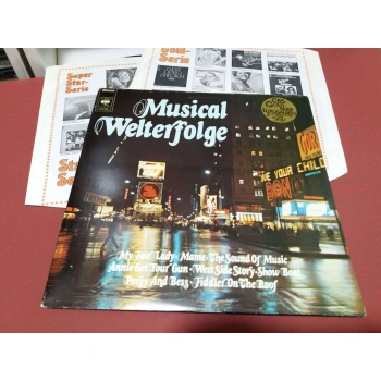 MUSICAL WELTERFOLGE FILM MUSIC 2 LP
