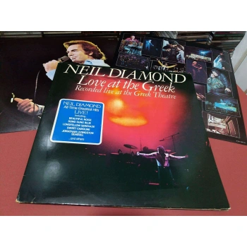 NEIL DIAMOND LOVE AT THE GREEK 2 LP