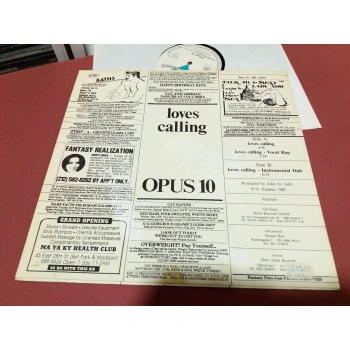 OPUS 10 LOVES CALLING MAXI LP