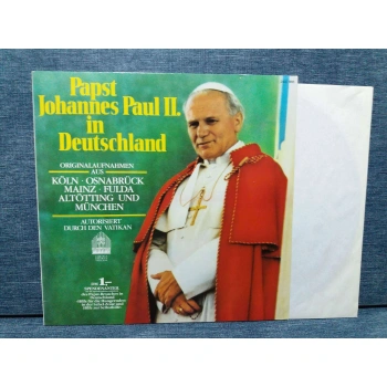 PAPST PAPA JOHANNES PAUL II IN DEUTSCHLAND