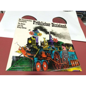 PAT GONEZ CRAZY SEVEN FROHLICHER DIXIELAND   2 LP