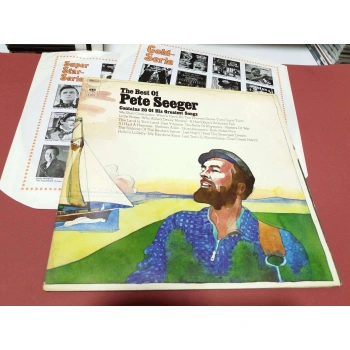 PETE SEEGER THE WORLD BEST OF     2 LP
