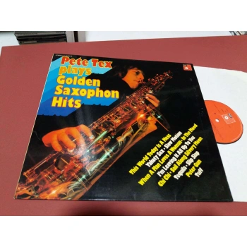 PETE TEX GOLDEN SAXOPHONE