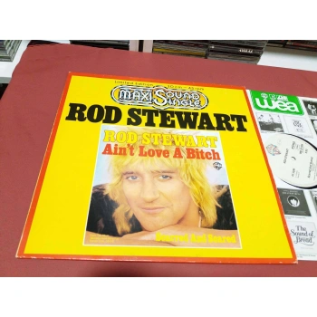 ROD STEWART AINT LOVE A BITCH MAXI LP