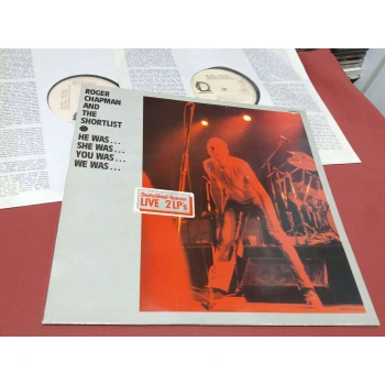 ROGER CHAPMAN AND SHORTLIST LIVE DEUTSCHLAND   2 LP