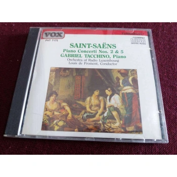 SAINT SAENS PIANO CONCERTI GABRIEL TACCHINO