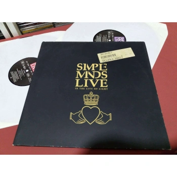 SIMPLE MINDS LIVE CITY OF LIGHT   2 LP