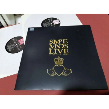 SIMPLE MINDS LIVE IN THE CITY OF LIGHT    2 LP