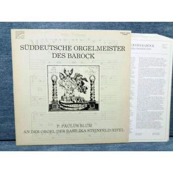 SUDDEUTSCHE ORGEL DE BAROCK PAULUS BLUM