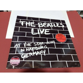 THE BEATLES LIVE AT THE STAR CLUB HAMBURG     2 LP
