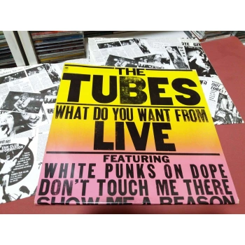 THE TUBES WHAT DO YOU WANT LIVE   2 LP