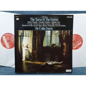 TURN OF THE SCREW COLIN DAVIS    2 LP