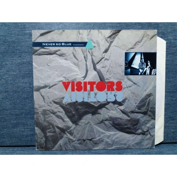 VISITORS NEVER SO BLUE MAXI LP