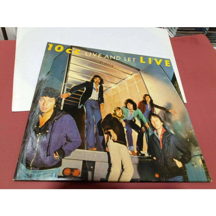 10 cc LIVE AND LET  2 LP