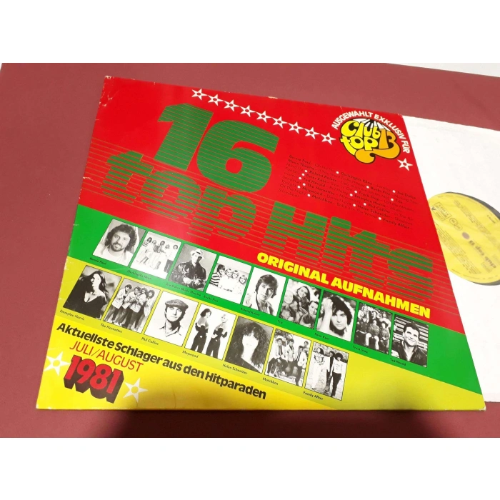 16 TOP HITS JULI AUGUST 1981