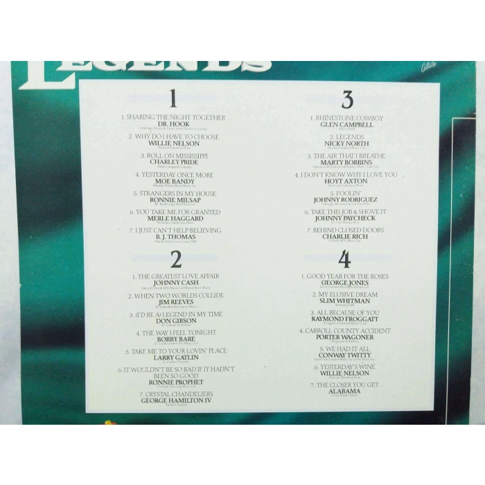 28 ALL TIME COUNTRY GREATS   2 LP