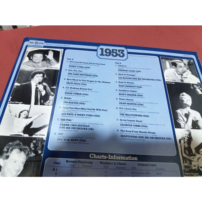 30 YEARS POP MUSIC 1953