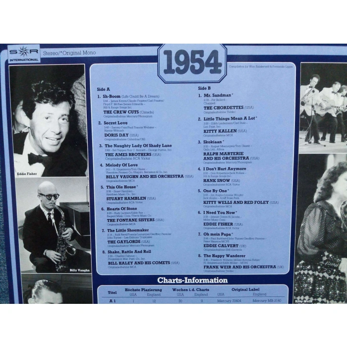 30 YEARS POP MUSIC 1954