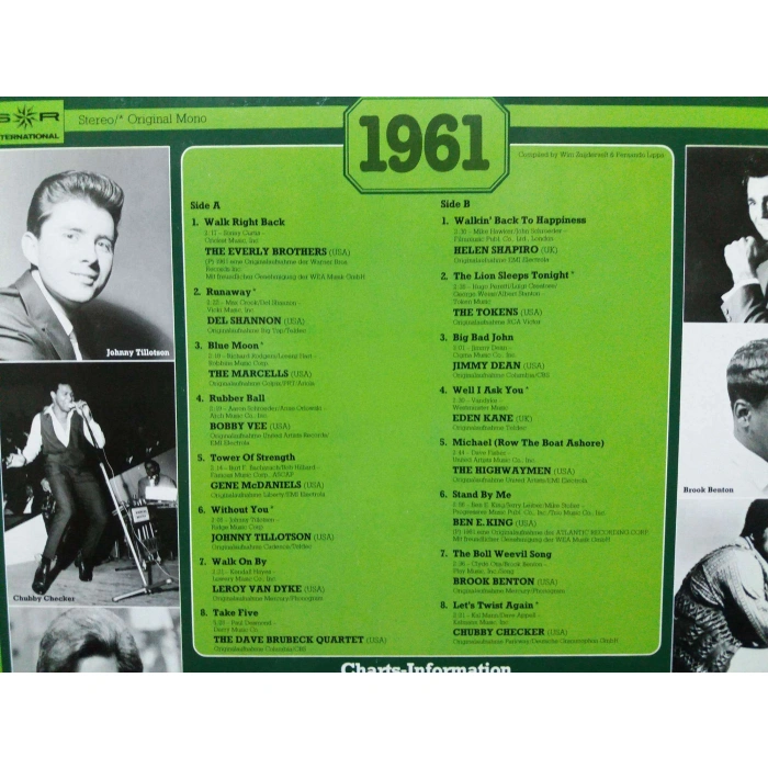 30 YEARS POP MUSIC 1961