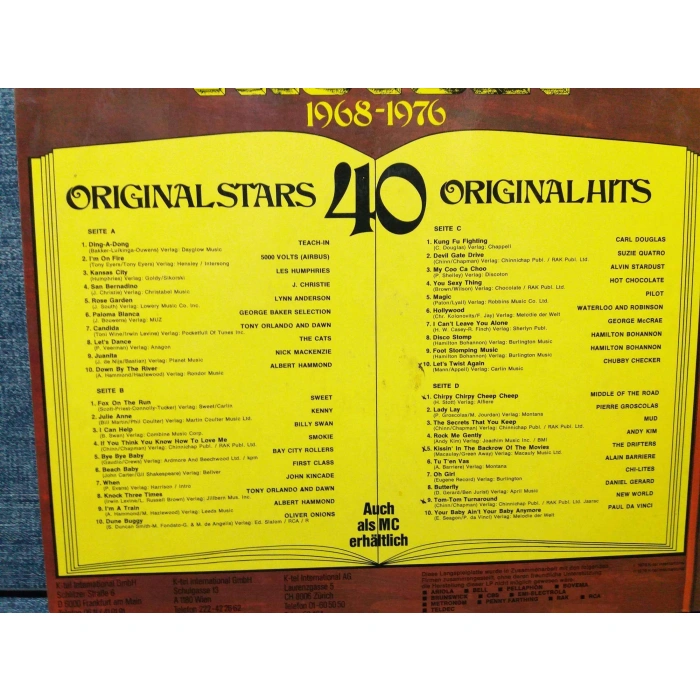 40 POP HISTORY  2 LP