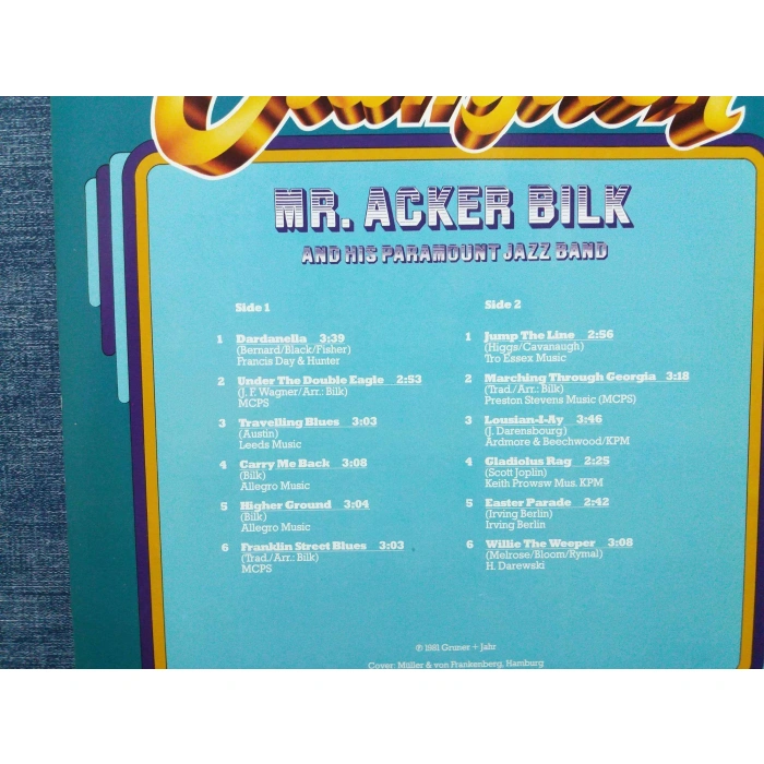 ACKER BILK CHAMPION JAZZ BAND