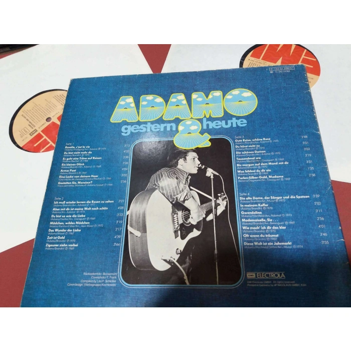 ADAMO GESTERN HEUTE   2 LP