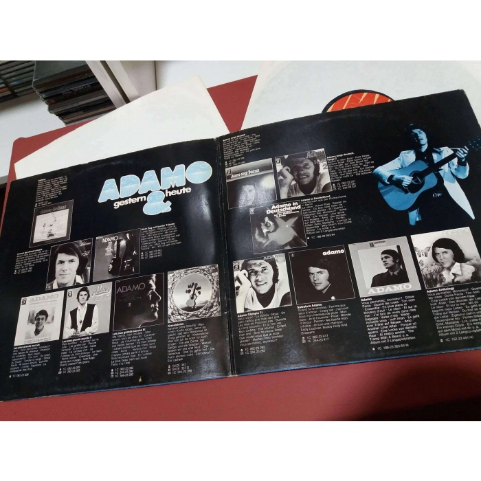 ADAMO GESTERN HEUTE   2 LP