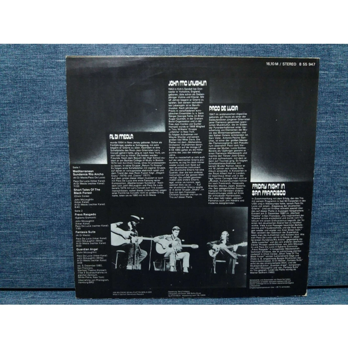 AL DI MEOLA JOHN MC LAUGHLIN PACO DE LUCIA