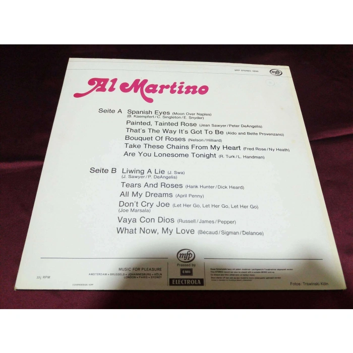 AL MARTINO LP ALBUM
