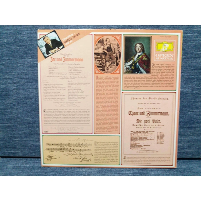 ALBERT LORTZING ZAR UND ZIMMERMANN