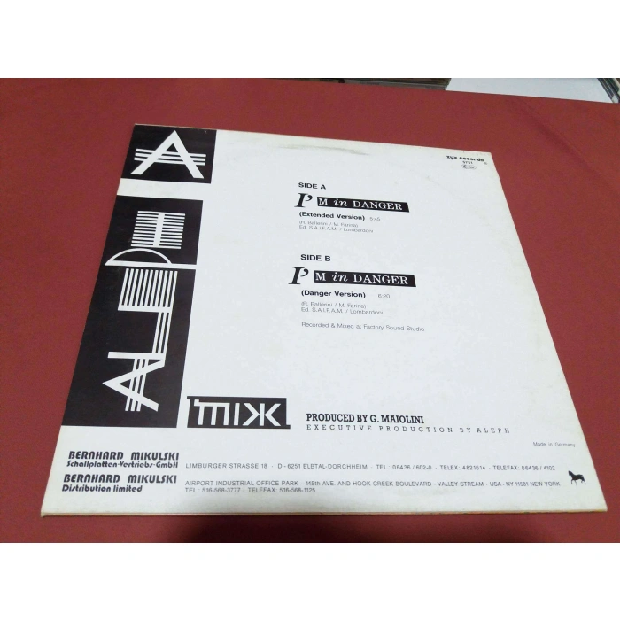 ALEPH I M DANCER MAXI LP