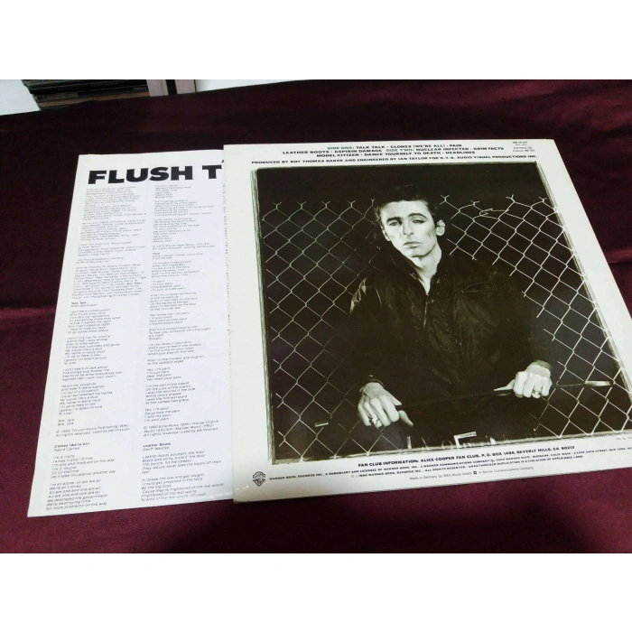 ALICE COOPER FLUSH THE FASHION