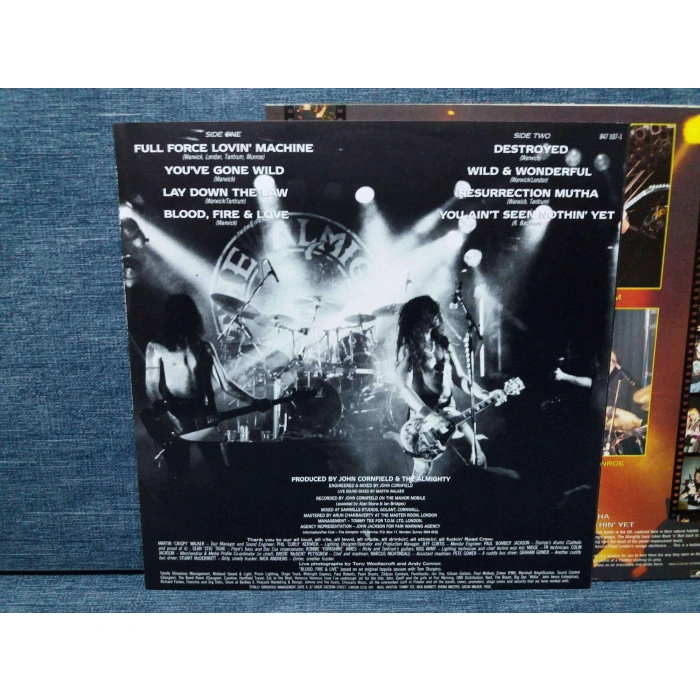 ALMIGHTY BLOOD FIRE LOVE