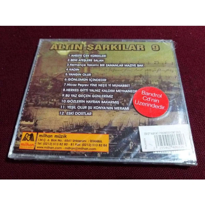 ALTIN ŞARKILAR 9 (SIFIR)