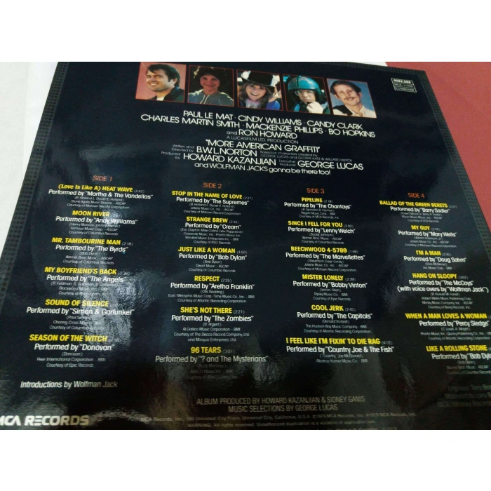 AMERICAN GRAFFITI MORE   2 LP