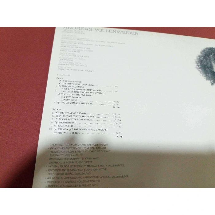 ANDREAS VOLLENWEIDER WHITE WINDS