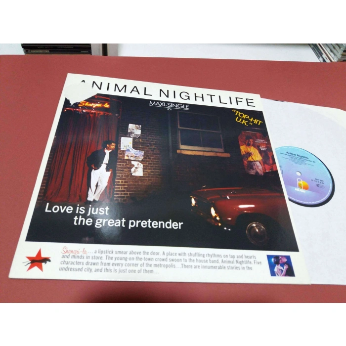 ANIMAL NIGHTLIFE LOVE IS JUST MAXI LP