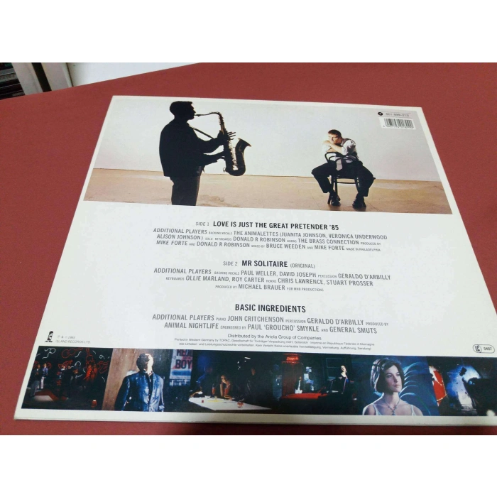 ANIMAL NIGHTLIFE LOVE IS JUST MAXI LP