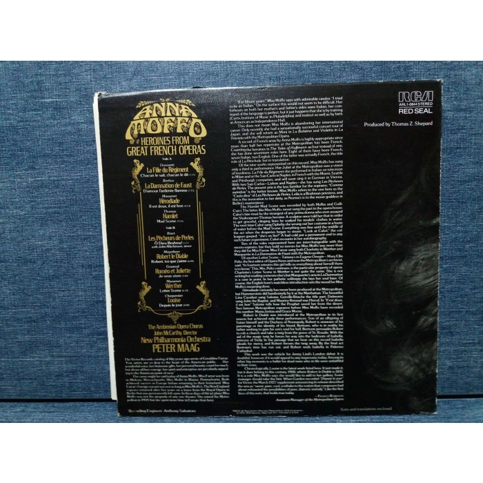 ANNA MOFFO FRENCH OPERAS